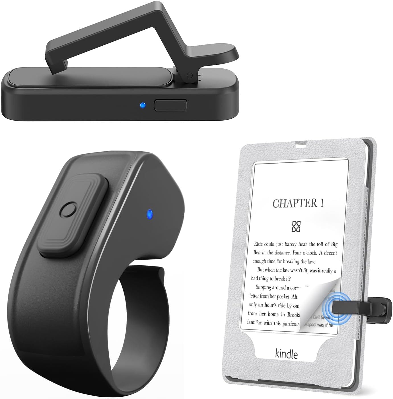 Page Turner Ring for Kindle & Kobo e-readers