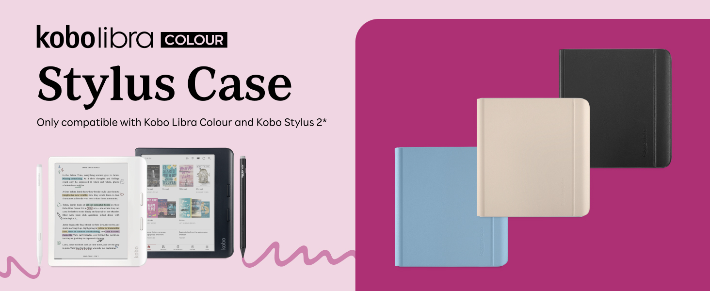 Kobo Libra Colour Stylus Case