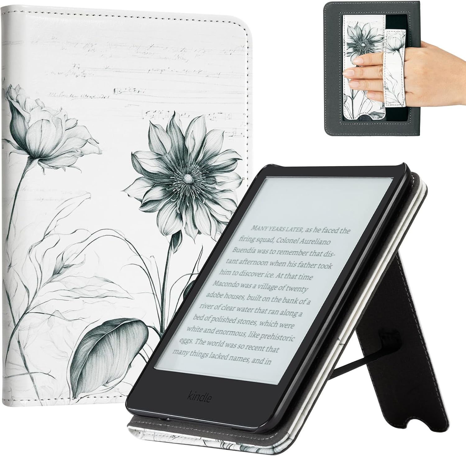 CoBak Case with Stand for 6" Kindle (2024 & 2022, 11th Gen)